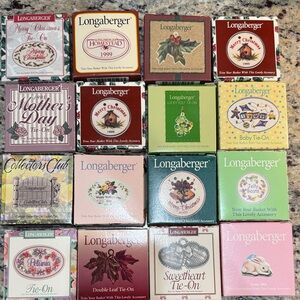 Longaberger Holiday and Occasion Tie-Ons Collection